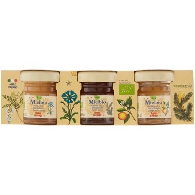 Rigoni Di Asiago akáciový pomarančový kvetový med BIO 3x25 g
