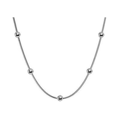 Šperky4U Ocelový řetízek had s kuličkami OPE1177-50