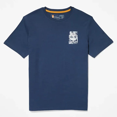 Timberland Мъжка тениска Refibra Technology T-Shirt for Men in Blue - M (TB0A26RT288)