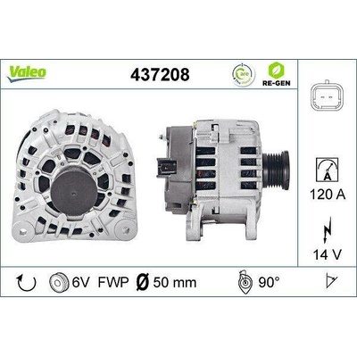 generátor Valeo 437208