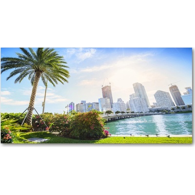 Foto-obraz fotografie na skle Miami USA 100x50 cm