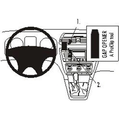 Brodit ProClip Škoda Octavia 05-06 853525