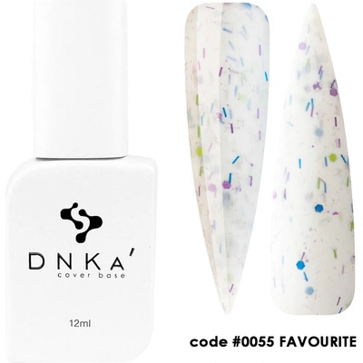 DNKa Цветна каучукова основа DNKa 0055 Favourite 12 мл (DNKA0055)