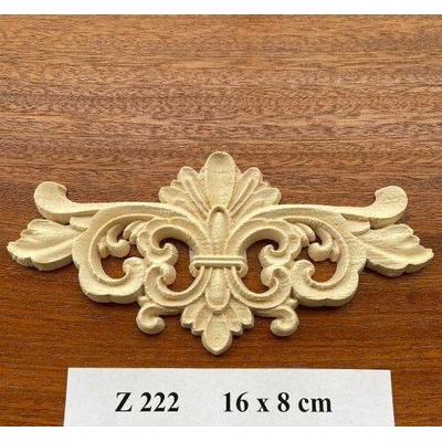 Ann Zeng Dřevěný ornament Z 222 16x8 cm barva přírodní 1 ks
