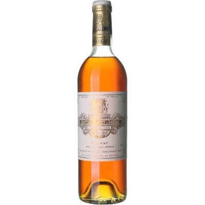 Chateau Coutet a Barsac Barsac sladké bílé 1976 0,75 l (holá láhev)