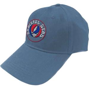 The Grateful Dead Steal Your Face Logo Шапка с козирка Denim Blue UNI (GRATECAP01D)