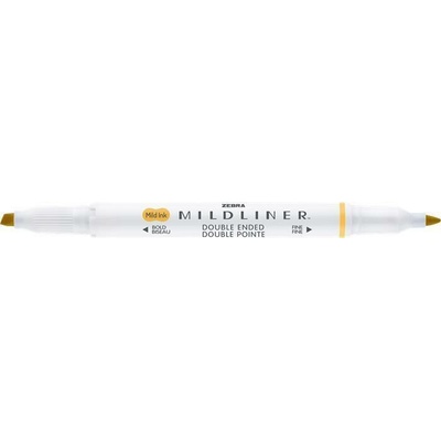 Zebra Mildliner Warm zlatá 78350