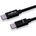 Maxlife Кабел Maxlife - MXUC-12, USB-C/USB-C, 2 m, черен (14264)