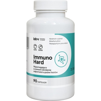 Lab-v Immuno Hard - Имуностимулатор за кучета и котки, 90 капсули