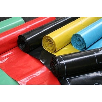 PYT Zatahovací pytel LDPE 120 l 50 µm 25ks modrý