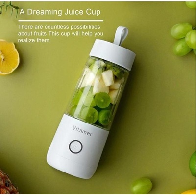Vitamer Smoothie cestovní s USB 350 ml Bílá
