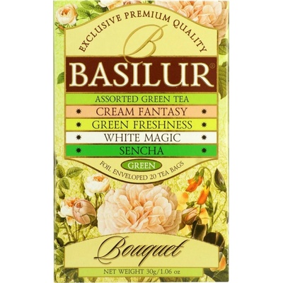 Basilur Assorted Green Bouquet 25 x 1,5 g