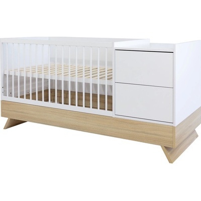 Faktum Kombi postýlka Sienna 3v1 70x120cm / 70x170cm White