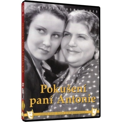 Pokušení paní Antonie - box DVD