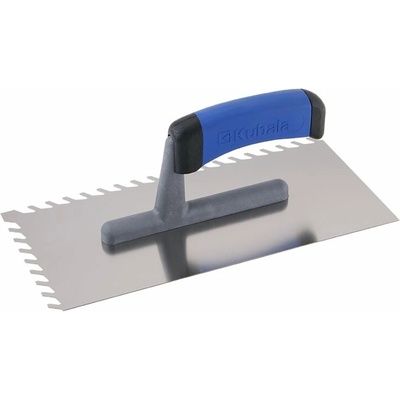 LEVIOR Hladítko nerezové 130x270mm, šíkmé zuby 8 mm, G-1 0487