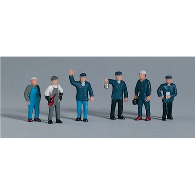 Piko 55730 Figúrky vlakového personálu 6 kusov
