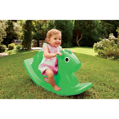 Little Tikes houpací kůň zelený