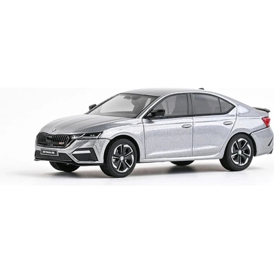 Abrex Škoda Octavia IV RS 2020 Šedá Quicksilver Metalíza 1:43
