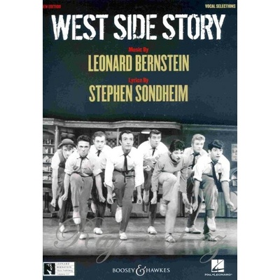 WEST SIDE STORY 13 písní z tohoto muzikálu pro klavír, zpěv s akordy pro kytaru – Hledejceny.cz