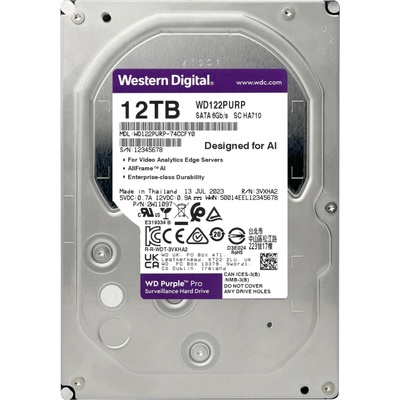 Western Digital Purple Pro 12TB SATA3 (WD122PURP)