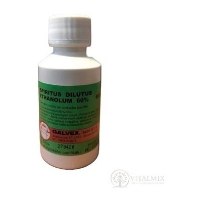 GALVEX SPIRITUS DILUTUS 100 g