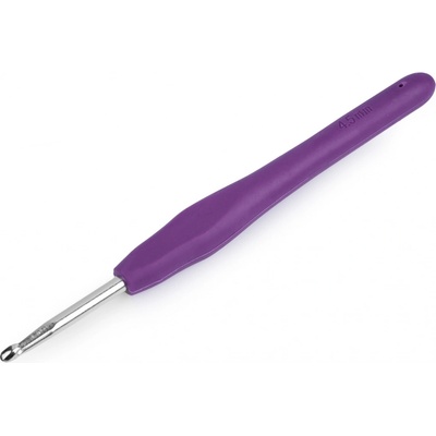 Háček na háčkování se silikonovou rukojetí vel. 2-6 Velikost: 4,5mm