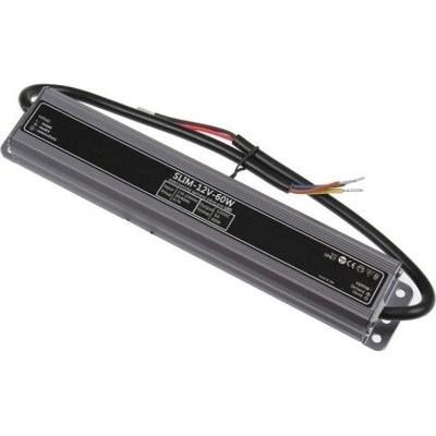 T-LED, LED zdroj 12V 60W IP67 SLIM-12V-60W