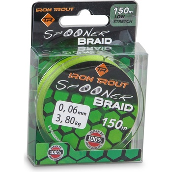 Iron Trout Šnúra Spooner Braid green 150m 0,04mm