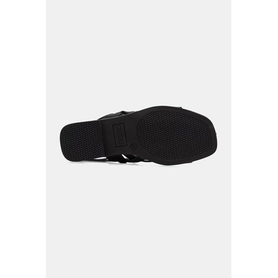 Guess сандали дамски кожени RULA (FLJRUL.LEA03.BLACK)