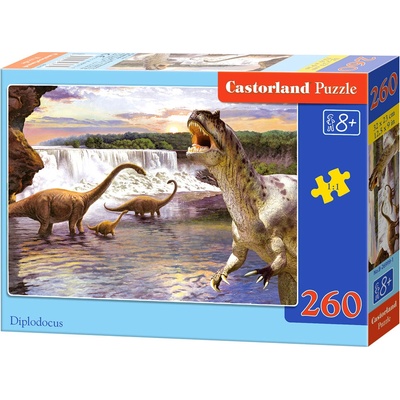 Castorland Diplodocus 260 dielov