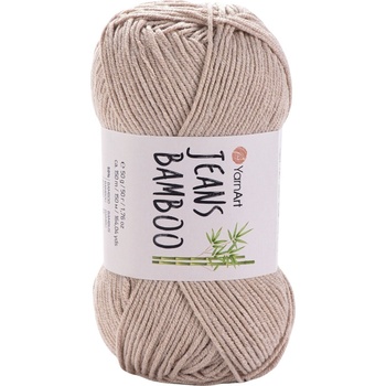 YARNART Jeans Bamboo 129 Stone Color Плетива прежда (Jeans Bamboo 129)