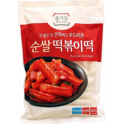 Jongga Korejské rýžové válečky Topokki 500 g