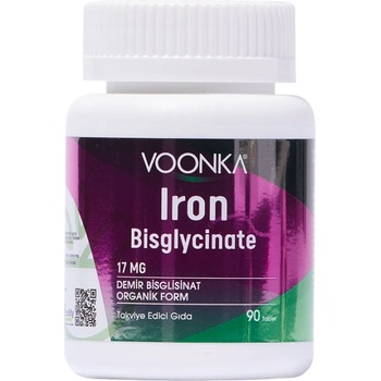 Voonka Iron Bisglycinate 17 mg [90 Таблетки]