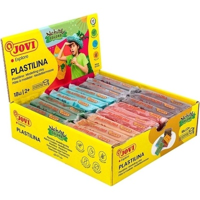 JOVI Plastilina Пластилин за деца Natural 18 x 50 g (70/18N)