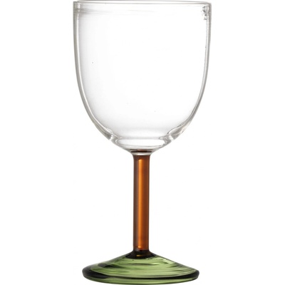 Bloomingville Pohár na víno Martine Green Glass 220 ml