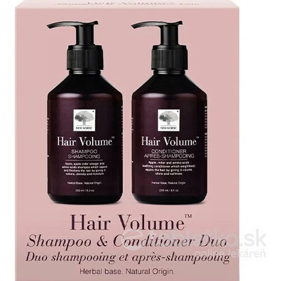 New Nordic Hair Volume Duo šampón 250 ml + kondicionér 250 ml
