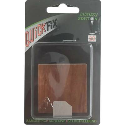 QuickFix Háček Luxury Edition typ 26 dřevo blistr, 1ks