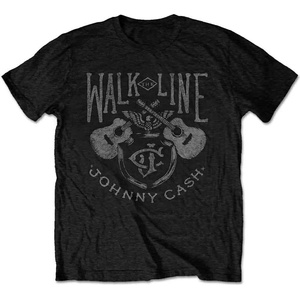 Johnny Cash Walk The Line Black XL Риза (JCTS13MB04)