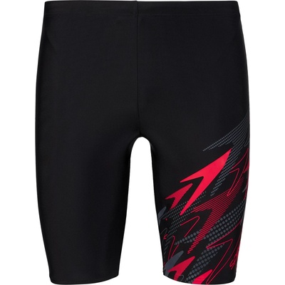 Speedo Мъжки бански слипове Speedo Medley Logo Jammer Swim brief - Anthracite / High Risk Red - размер 7 (EU) (050-1141-1217)