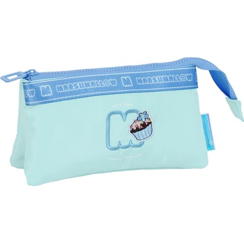 Marshmallow Ученически несесер Marshmallow - Hearty, Син (DKT64589)