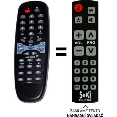 Dálkový ovladač Senior Mascom MC5511, MC5513STLU, MC5524 – Hledejceny.cz