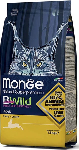 BWild LOW GRAIN 野ウサギ➕アンチョビ monge_cane_secco_bwild_all_bre