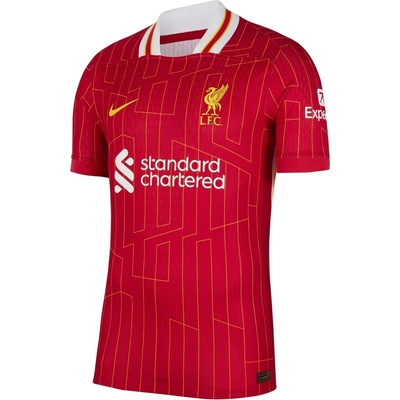 Nike Футболна фланелка Nike Liverpool Authentic Home Shirt 2024 2025 Adults - Red