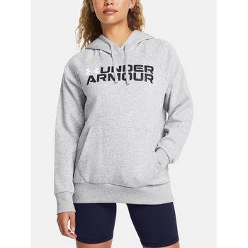 Under Armour Rival Fleece Wordmark Hoodie за жени Under Armour | Siv | ЖЕНИ | XS