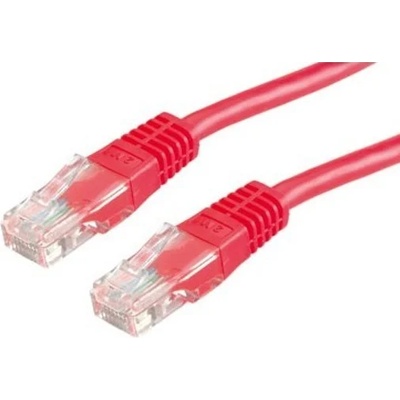 Roline Пач кабел Roline 21.99. 1531, UTP, Cat. 6, 1м, червен (21.99.1531)