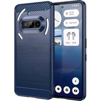 Techsuit Carbon Shield TPU калъф за Nothing Phone (3a) - Син KP36917 (36917)