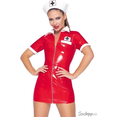 Black Level Nurse Dress S – Zboží Dáma