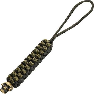 Přívěsek M-Tac Cuboid Skull - Black/Olive