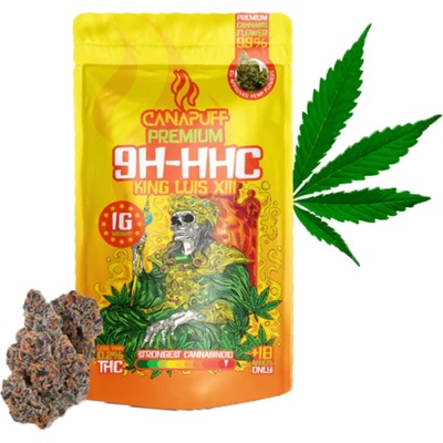 Canapuff 9H-HHC King Kuis XIII - 99% 0,2% THC 1 g – Zboží Mobilmania
