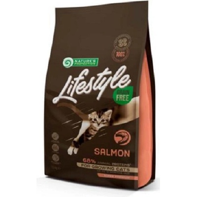 Natures Protection Lifestyle cat kitten salmon 1,5 kg